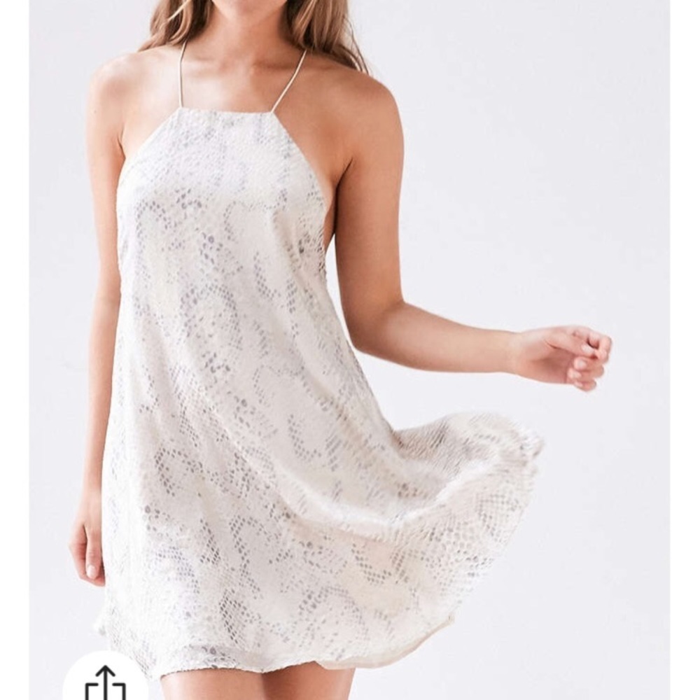 Urban outfitters viper burnout chiffon dress